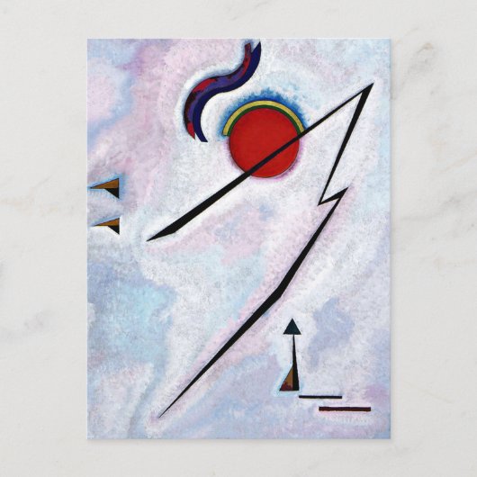 Kandinsky - Hoekige Lijn Briefkaart (Voorkant)