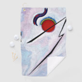 Kandinsky - Hoekige Lijn Golfhanddoek (Insitu)