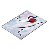 Kandinsky - Hoekige Lijn Notitieboek (Linkerzijde)