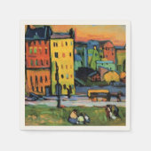 Kandinsky - Huizen in München, Servet (Voorkant)