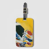 Kandinsky Impression III Concert Abstract Painting Bagagelabel (Voorkant (verticaal))