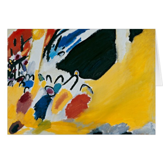 Kandinsky Impression III Concert Abstract schilder (Voorkant Horizontaal)