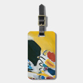 Kandinsky Impression III Concert Abstract schilder Bagagelabel (Voorkant verticaal)