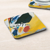 Kandinsky Impression III Concert Abstract schilder Bier Onderzetter (Linkerzijde)