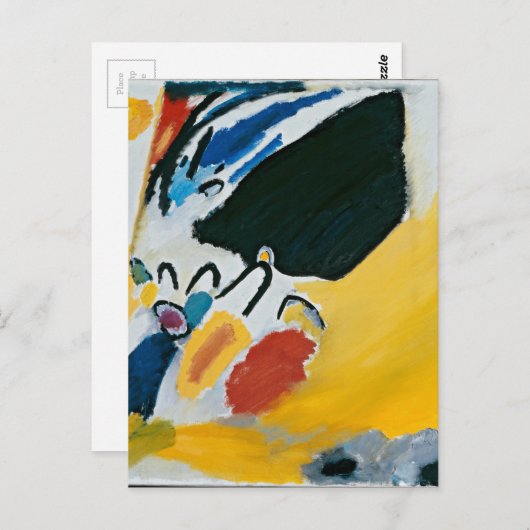 Kandinsky Impression III Concert Abstract schilder Briefkaart (Voorkant / Achterkant)