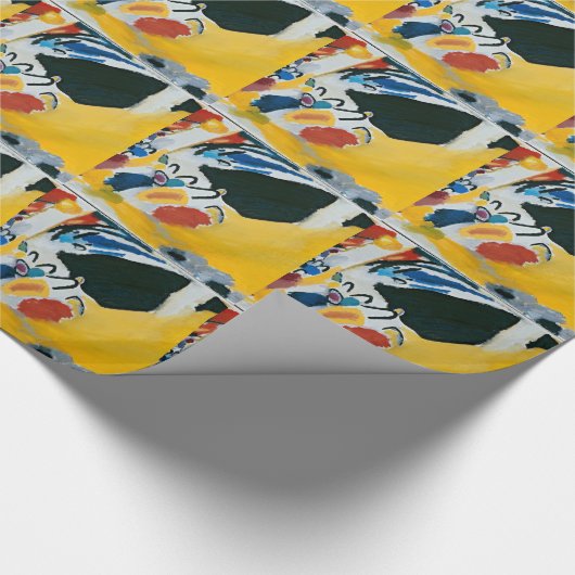 Kandinsky Impression III Concert Abstract schilder Cadeaupapier (Hoek)