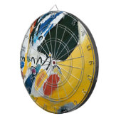 Kandinsky Impression III Concert Abstract schilder Dartbord (Voorkant Rechts)