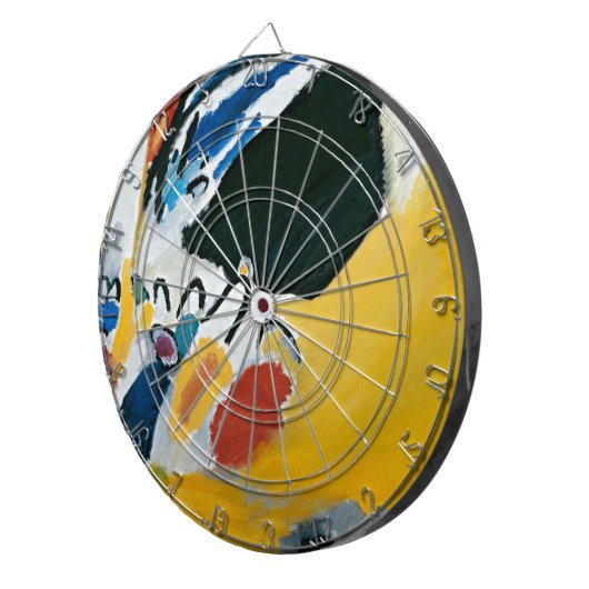 Kandinsky Impression III Concert Abstract schilder Dartbord (Voorkant Rechts)