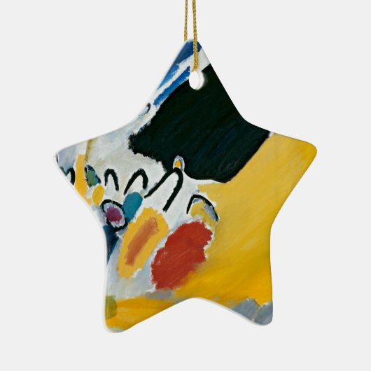 Kandinsky Impression III Concert Abstract schilder Keramisch Ornament (Rechts)