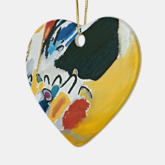 Kandinsky Impression III Concert Abstract schilder Keramisch Ornament (Links)