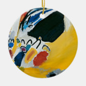Kandinsky Impression III Concert Abstract schilder Keramisch Ornament (Voorkant)