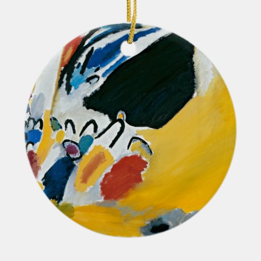 Kandinsky Impression III Concert Abstract schilder Keramisch Ornament (Voorkant)
