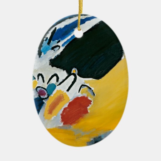 Kandinsky Impression III Concert Abstract schilder Keramisch Ornament (Voorkant)
