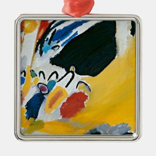 Kandinsky Impression III Concert Abstract schilder Metalen Ornament