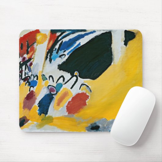 Kandinsky Impression III Concert Abstract schilder Muismat (Met muis)