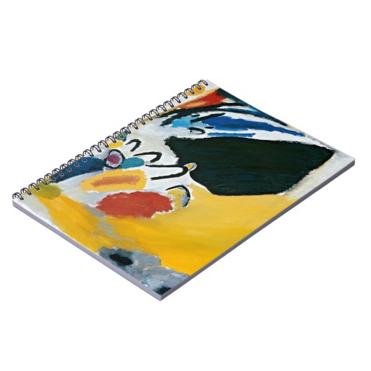 Kandinsky Impression III Concert Abstract schilder Notitieboek (Linkerzijde)