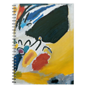 Kandinsky Impression III Concert Abstract schilder Notitieboek