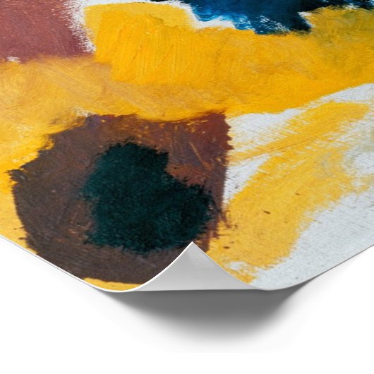 Kandinsky Impression III Concert Abstract schilder Poster (Hoek)