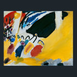 Kandinsky Impression III Concert Abstract schilder Poster<br><div class="desc">Meester van de moderne Abstracte kunst,  Wassily Kandinsky's 'Impression III Concert' Abstracte schilderijen - moderne schilders en kunstenaars</div>