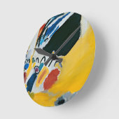 Kandinsky Impression III Concert Abstract schilder Ronde Klok (Hoek)