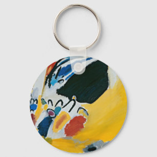 Kandinsky Impression III Concert Abstract schilder Sleutelhanger