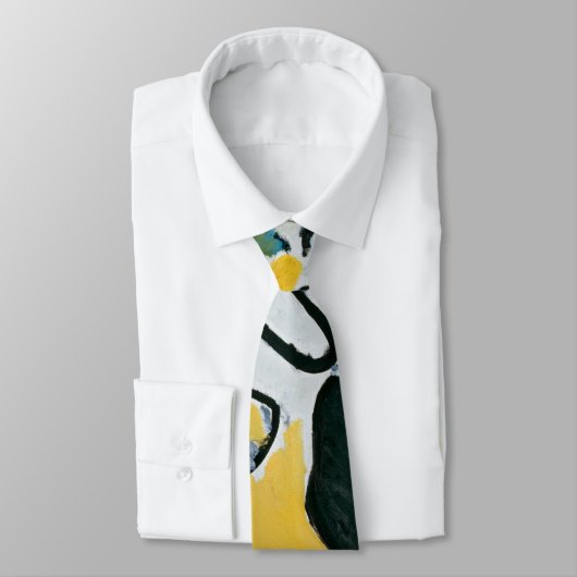 Kandinsky Impression III Concert Abstract schilder Stropdas (Gebonden)