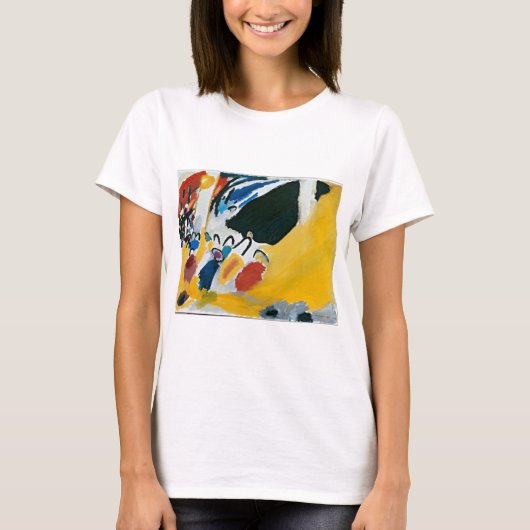 Kandinsky Impression III Concert Abstract schilder T-shirt (Voorkant)