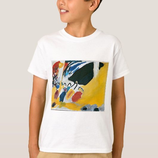 Kandinsky Impression III Concert Abstract schilder T-shirt (Voorkant)