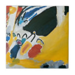Kandinsky Impression III Concert Abstract schilder Tegeltje<br><div class="desc">Meester van de moderne Abstracte kunst,  Wassily Kandinsky's 'Impression III Concert' Abstracte schilderijen - moderne schilders en kunstenaars</div>