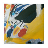 Kandinsky Impression III Concert Abstract schilder Tegeltje (Voorkant)