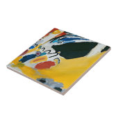 Kandinsky Impression III Concert Abstract schilder Tegeltje (Zijkant)