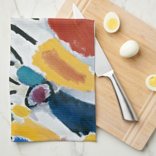 Kandinsky Impression III Concert Abstract schilder Theedoek (Quarter Fold)