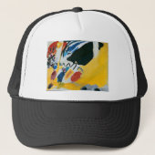 Kandinsky Impression III Concert Abstract schilder Trucker Pet (Voorkant)