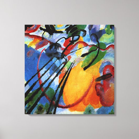 Kandinsky - Improvisatie 26, Rojen, Canvas Afdruk (Voorkant)