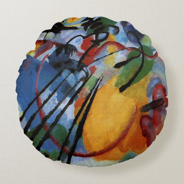 Kandinsky - Improvisatie 26, Rojen Rond Kussen (Voorkant)