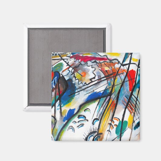 Kandinsky Improvisatie 28 Magneet (Voorkant / Achterkant)