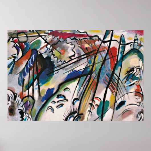 Kandinsky - Improvisatie 28, Poster (Voorkant)