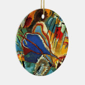 Kandinsky - Improvisatie 30 - Kanonnen Keramisch Ornament (Rechts)