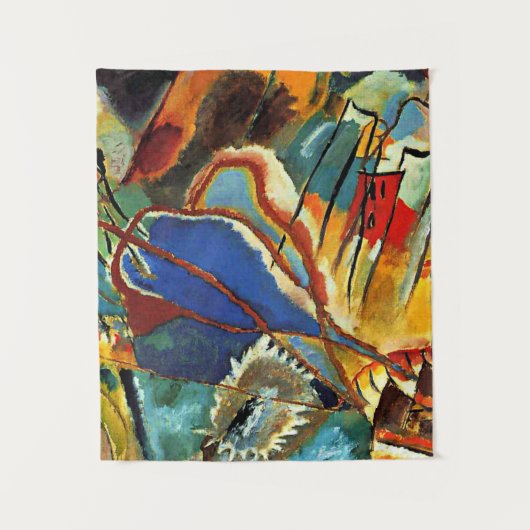 Kandinsky - Improvisatie 30 - Kanonnen Wandkleed (Voorkant)