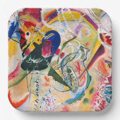 Kandinsky - Improvisatie 35, Papieren Bordje (Voorkant)