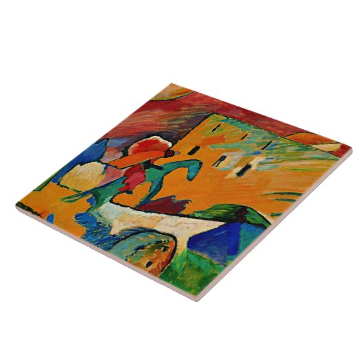 Kandinsky - Improvisatie 3, Tegeltje (Zijkant)
