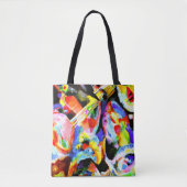 Kandinsky - Improvisatie van overstromingen Tote Bag (Voorkant)