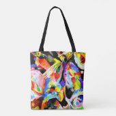 Kandinsky - Improvisatie van overstromingen Tote Bag (Achterkant)