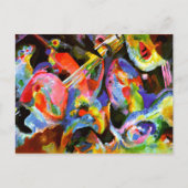 Kandinsky - Improvisatie Zondvloed Briefkaart (Voorkant)