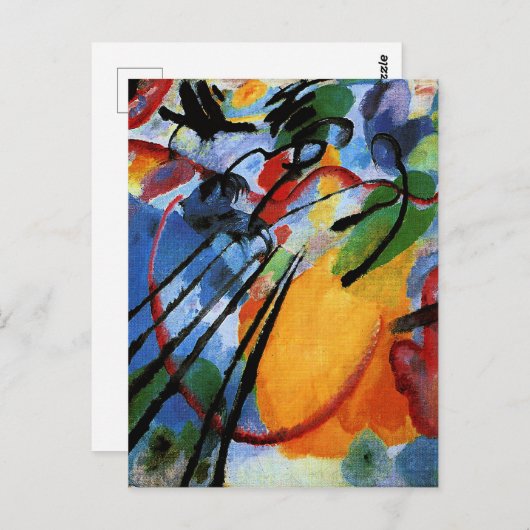 Kandinsky - Improvisation 26, Briefkaart (Voorkant / Achterkant)