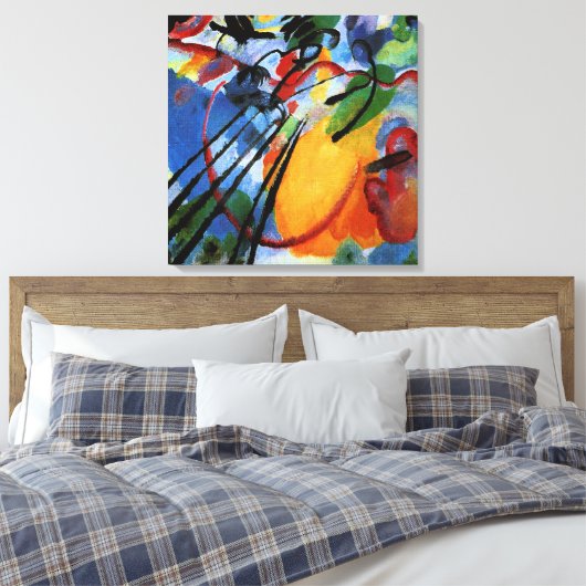 Kandinsky - Improvisation 26, Rowing, Canvas Afdruk (Insitu (Slaapkamer))