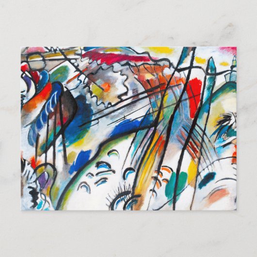 Kandinsky Improvisation 28 Briefkaart (Voorkant)