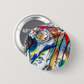 Kandinsky Improvisation 28 Button (Voorkant /achterkant)