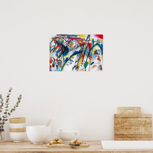 Kandinsky Improvisation 28 Poster (Keuken)