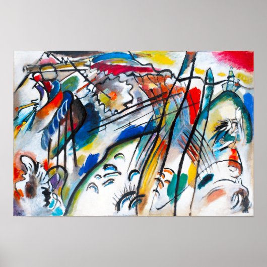 Kandinsky Improvisation 28 Poster (Voorkant)